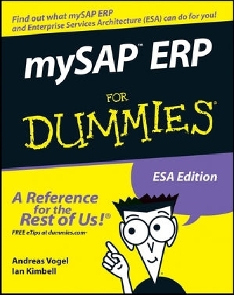 MySAP ERP For Dummies - A Vogel