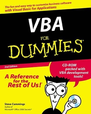 Visual Basic for Applications For Dummies - Steve Cummings