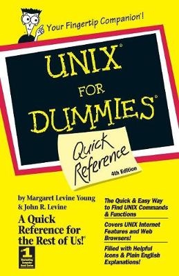 UNIX For Dummies Quick Reference - Margaret Levine Young, John R. Levine