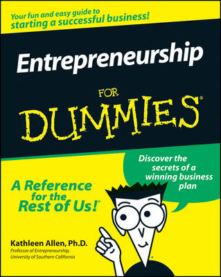 Entrepreneurship For Dummies - K Allen