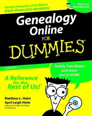 Genealogy Online For Dummies - Matthew L. Helm, April Leigh Helm