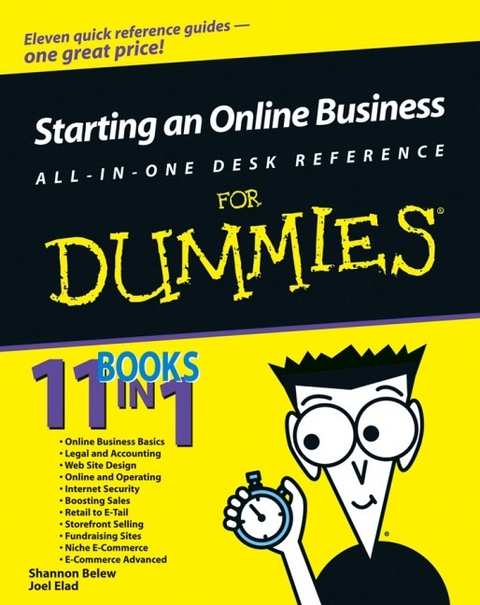 Starting an Online Business All-in-One Desk Reference For Dummies - Shannon Belew, Joel Elad