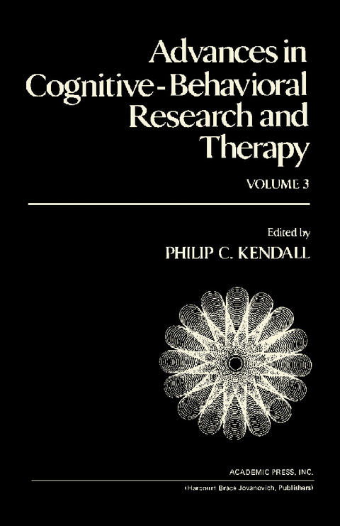 Advances in Cognitive-Behavioral Research and Therapy - 