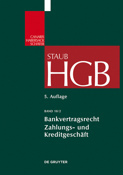 Bankvertragsrecht 2 - 