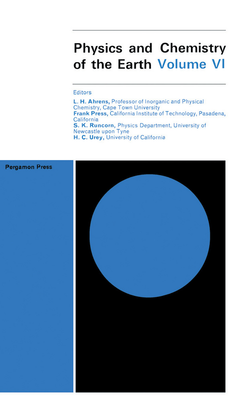 Physics and Chemistry of the Earth - 