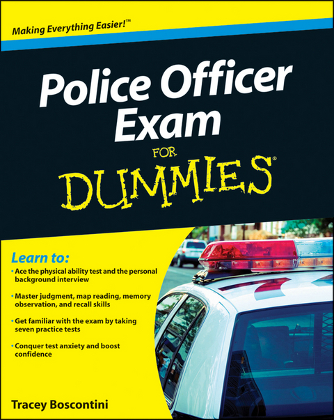 Police Officer Exam For Dummies - Raymond Foster, Tracey Vasil Biscontini