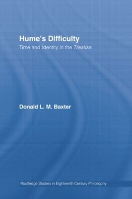 Hume's Difficulty - Donald L.M. Baxter