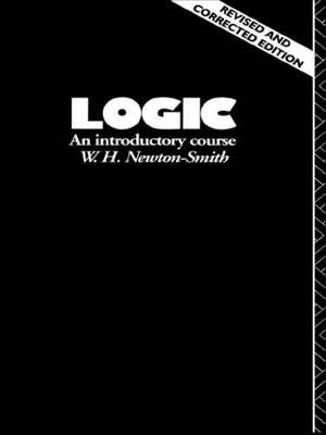 Logic - W.H. Newton-Smith