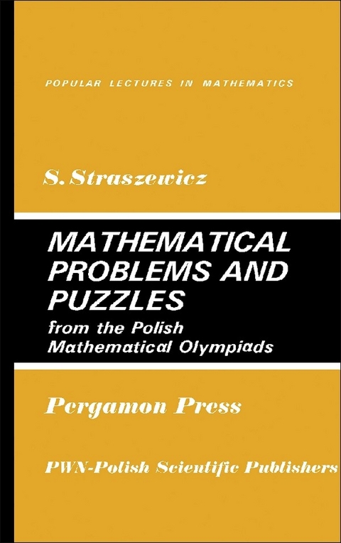 Mathematical Problems and Puzzles -  S. Straszewicz