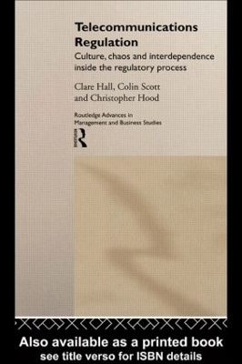 Telecommunications Regulation - Clare Hall, Christopher Hood, Colin Scott