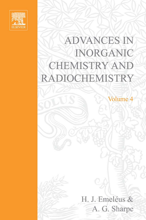 Advances in Inorganic Chemistry and Radiochemistry