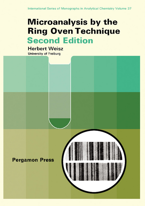 Microanalysis by the Ring-Oven Technique -  Herbert Weisz