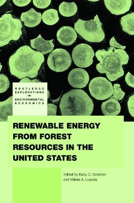 Renewable Energy from Forest Resources in the United States - 