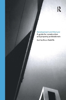 Development and the Law - Godfrey Bruce-Radcliffe