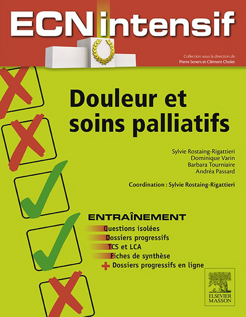 Douleur et soins palliatifs -  Clement Cholet,  Andrea Passard,  Sylvie Rostaing-Rigattieri,  Pierre Seners,  Barbara Tourniaire,  Dominique Varin