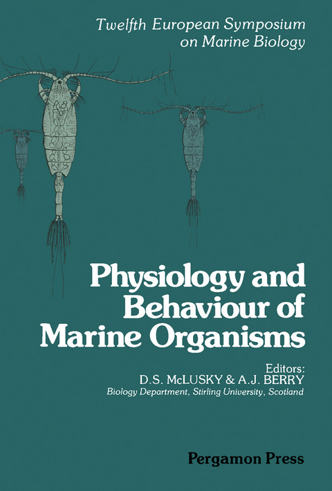 Physiology and Behaviour of Marine Organisms - 