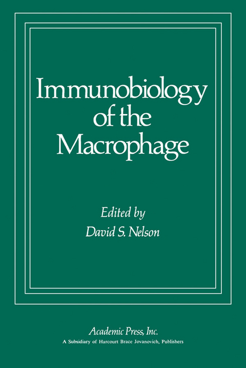 Immunobiology of the Macrophage - 