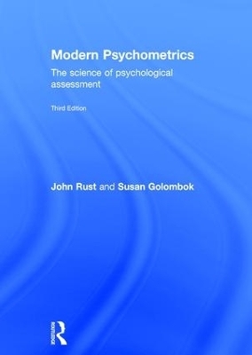 Modern Psychometrics - John Rust, Susan Golombok