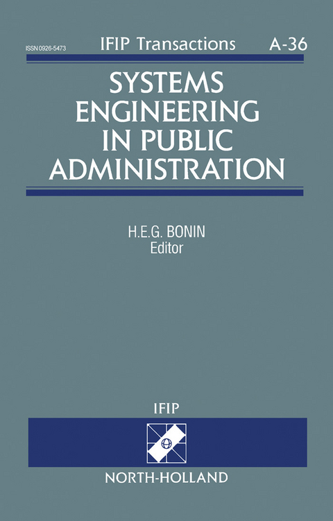 Systems Engineering in Public Administration - 