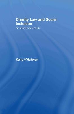 Charity Law and Social Inclusion - Kerry O'Halloran