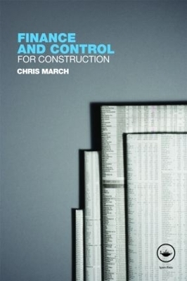 Finance and Control for Construction - Chris March