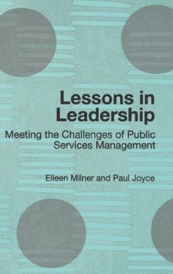 Lessons in Leadership - Eileen Milner, Paul Joyce