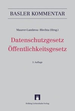 Datenschutzgesetz / Öffentlichkeitsgesetz - 