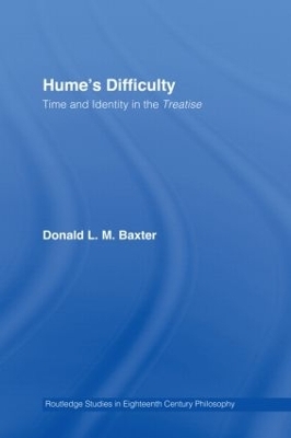 Hume's Difficulty - Donald L.M. Baxter