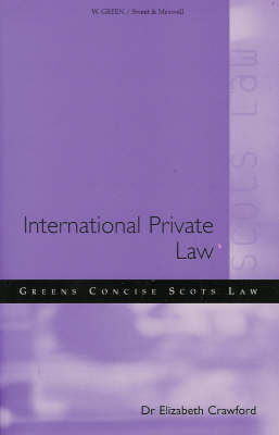 Private International Law - A E Anton, P R Beaumont