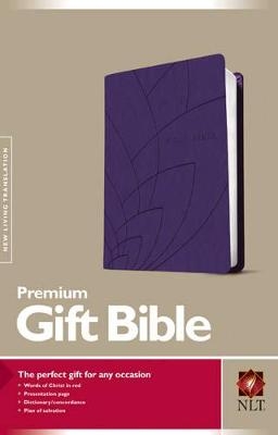 NLT Premium Gift Bible, Purple -  Tyndale