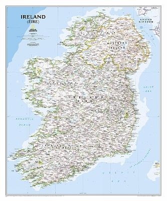 Ireland Classic Flat - National Geographic Maps