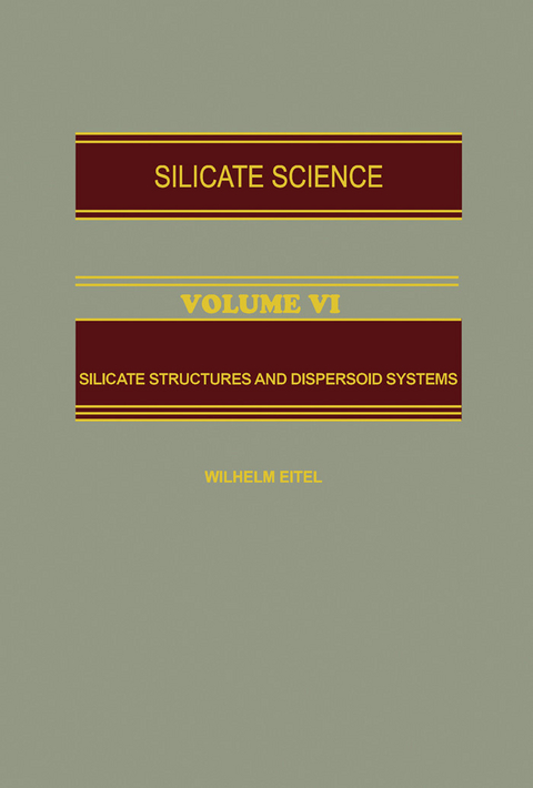 Silicate Structures and dispersion system -  Wilhelm Eitel