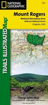 Mount Rogers National Recreation Area - National Geographic Maps