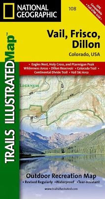 Vail/frisco/dillon - National Geographic Maps