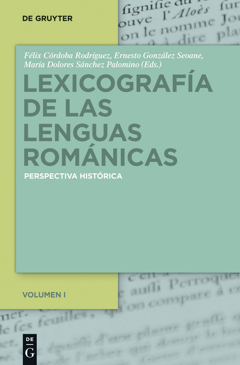 Lexicografía de las lenguas románicas - 