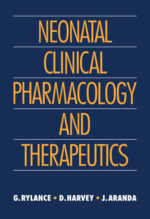 Neonatal Clinical Pharmacology and Therapeutics - 