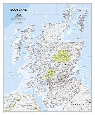 Scotland Classic, Tubed - National Geographic Maps