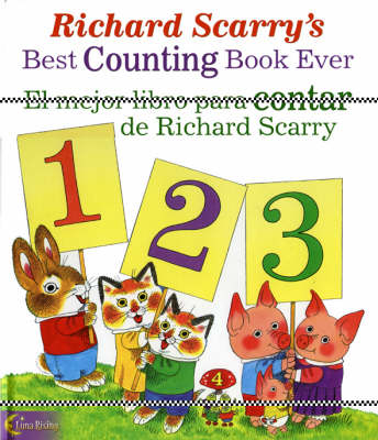 Richard Scarry's Best Counting Book Ever / El Mejor Libro Para Contar De Richard Scarry -  Luna Rising Editors