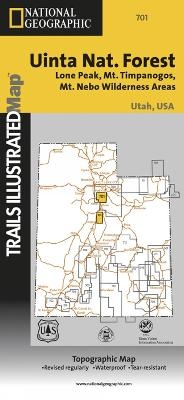 Wasatch Front South - National Geographic Maps