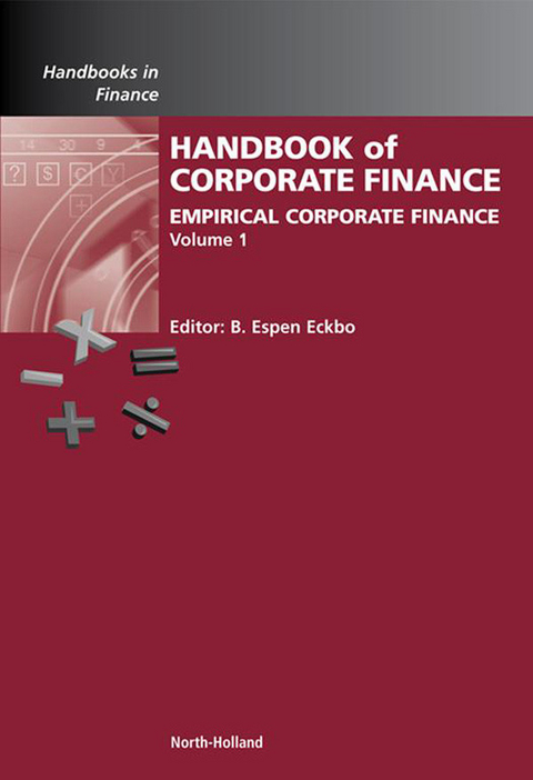 Handbook of Empirical Corporate Finance SET - 