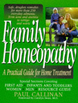 Family Homeopathy - Paul Callinan