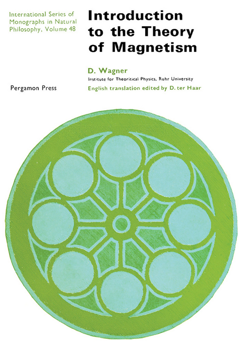 Introduction to the Theory of Magnetism -  D. Wagner