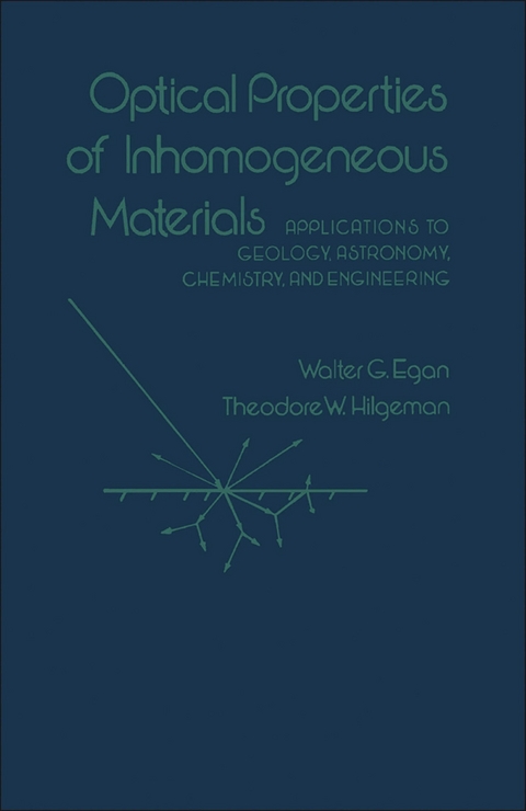 Optical properties of Inhomogeneous materials -  Walter Egan