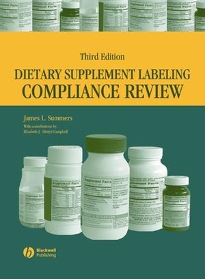 Dietary Supplement Labeling Compliance Review - James L. Summers