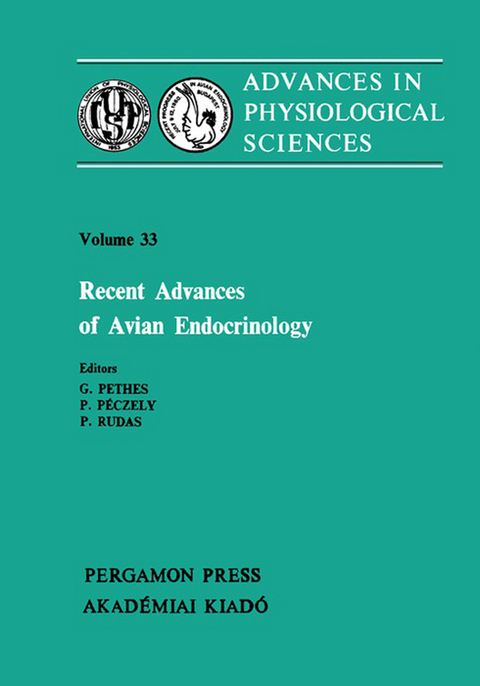 Recent Advances of Avian Endocrinology - 