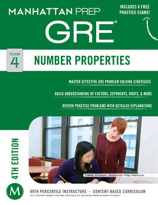 Number Properties GRE Strategy Guide, 4th Edition -  Manhattan Prep