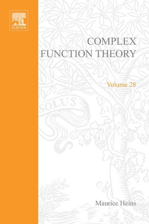 Complex Function Theory