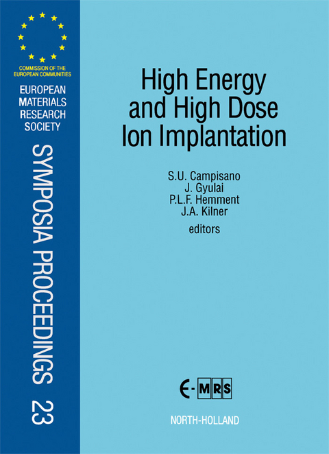 High Energy and High Dose Ion Implantation - 