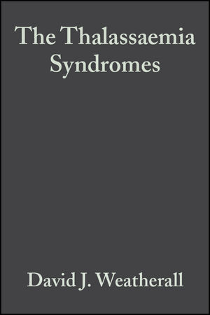 The Thalassaemia Syndromes - David J. Weatherall, J. B. Clegg