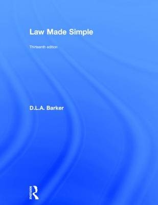 Law Made Simple - David Barker